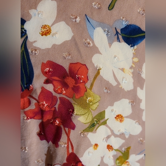 Cupio size L multi color top - Picture 7 of 9